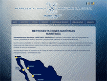 Tablet Screenshot of maritimex.com.mx
